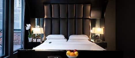 Cobertura, vista para a cidade (Duplex) | Lençóis italianos Frette, roupas de cama premium, edredons de pluma