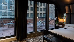 Loftsleilighet, byutsikt (Duplex) | Utsikt fra rommet