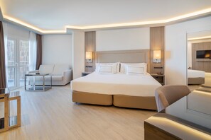 Premium bedding, minibar, in-room safe, desk