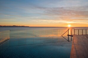 The Level Premium Junior Suite Sea View Adults Only | Premium bedding, minibar, in-room safe, individually decorated