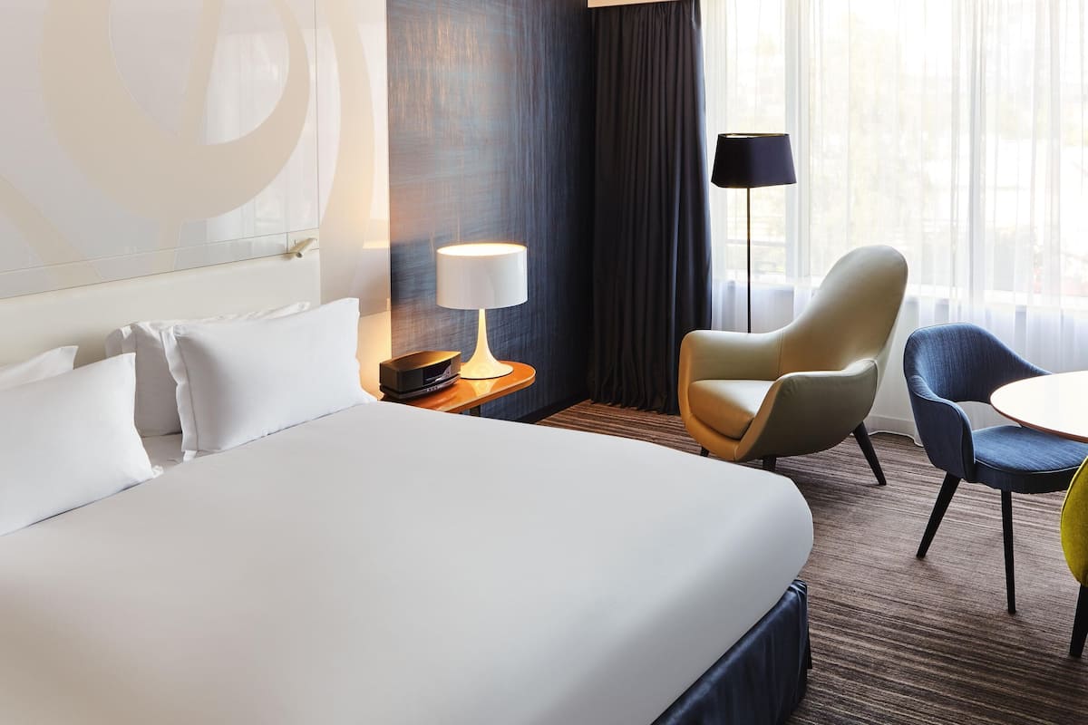1 Schlafzimmer, hochwertige Bettwaren, Minibar, Zimmersafe