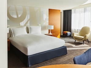 1 Schlafzimmer, hochwertige Bettwaren, Minibar, Zimmersafe