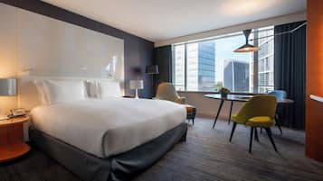 Premium-Zimmer, 1 King-Bett | Hochwertige Bettwaren, Select-Comfort-Betten, Minibar, Zimmersafe