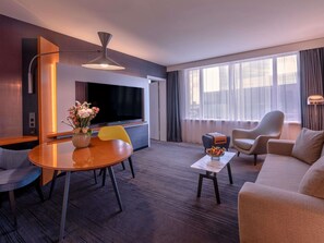 Suite, 1 King Bed (Prestige) | Premium bedding, Select Comfort beds, minibar, in-room safe - Sofitel Luxembourg Europe (Luxembourg City)