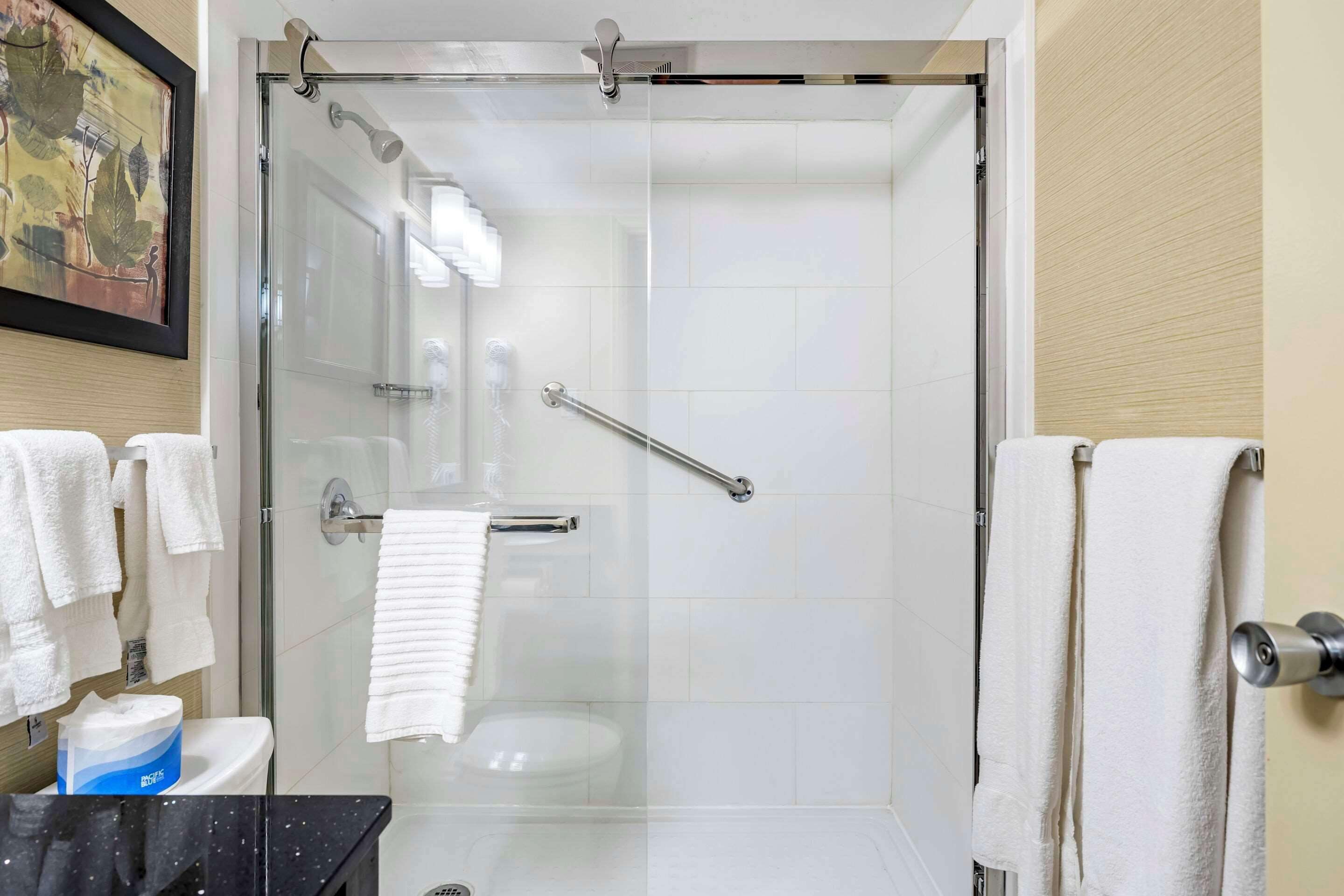 desk, blackout curtains, iron/ironing board, free wifi