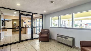 Sala de estar en el lobby