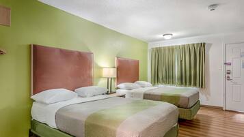 Free WiFi, bed sheets