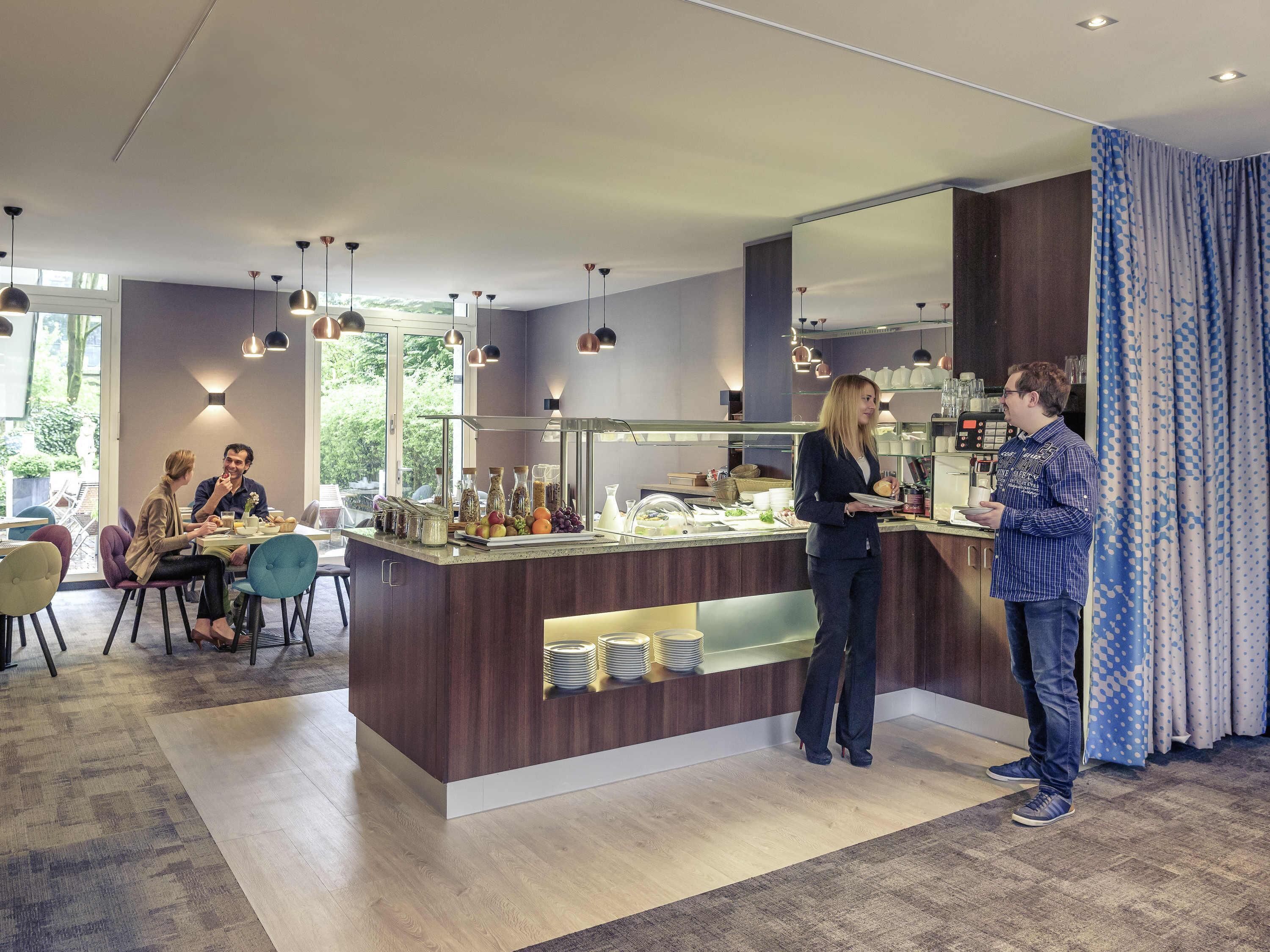 Daily buffet breakfast (EUR 22 per person)