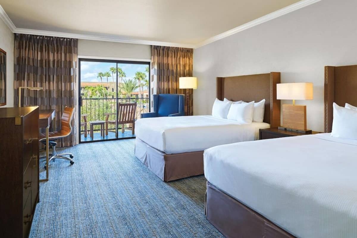 Premium bedding, pillow-top beds, in-room safe, blackout curtains