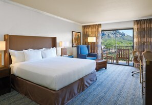 Premium bedding, pillowtop beds, in-room safe, blackout drapes