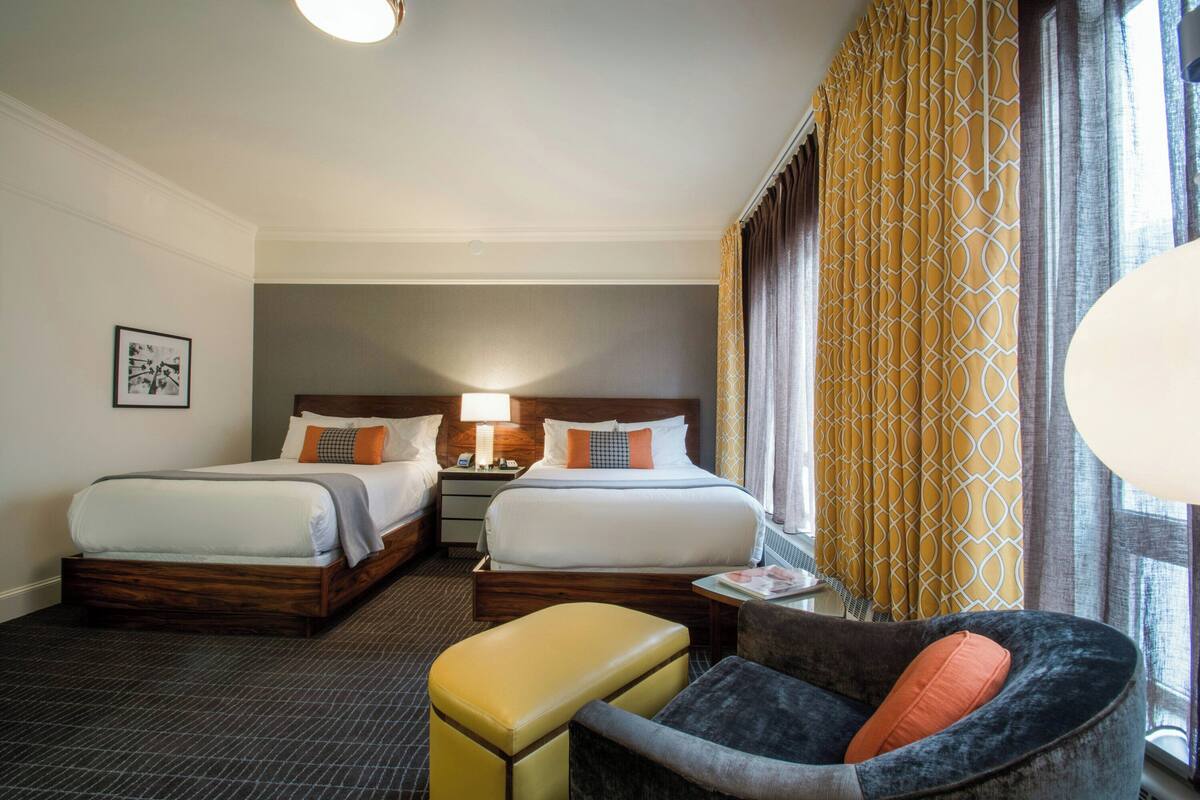 Premium-Zimmer, 2 Doppelbetten