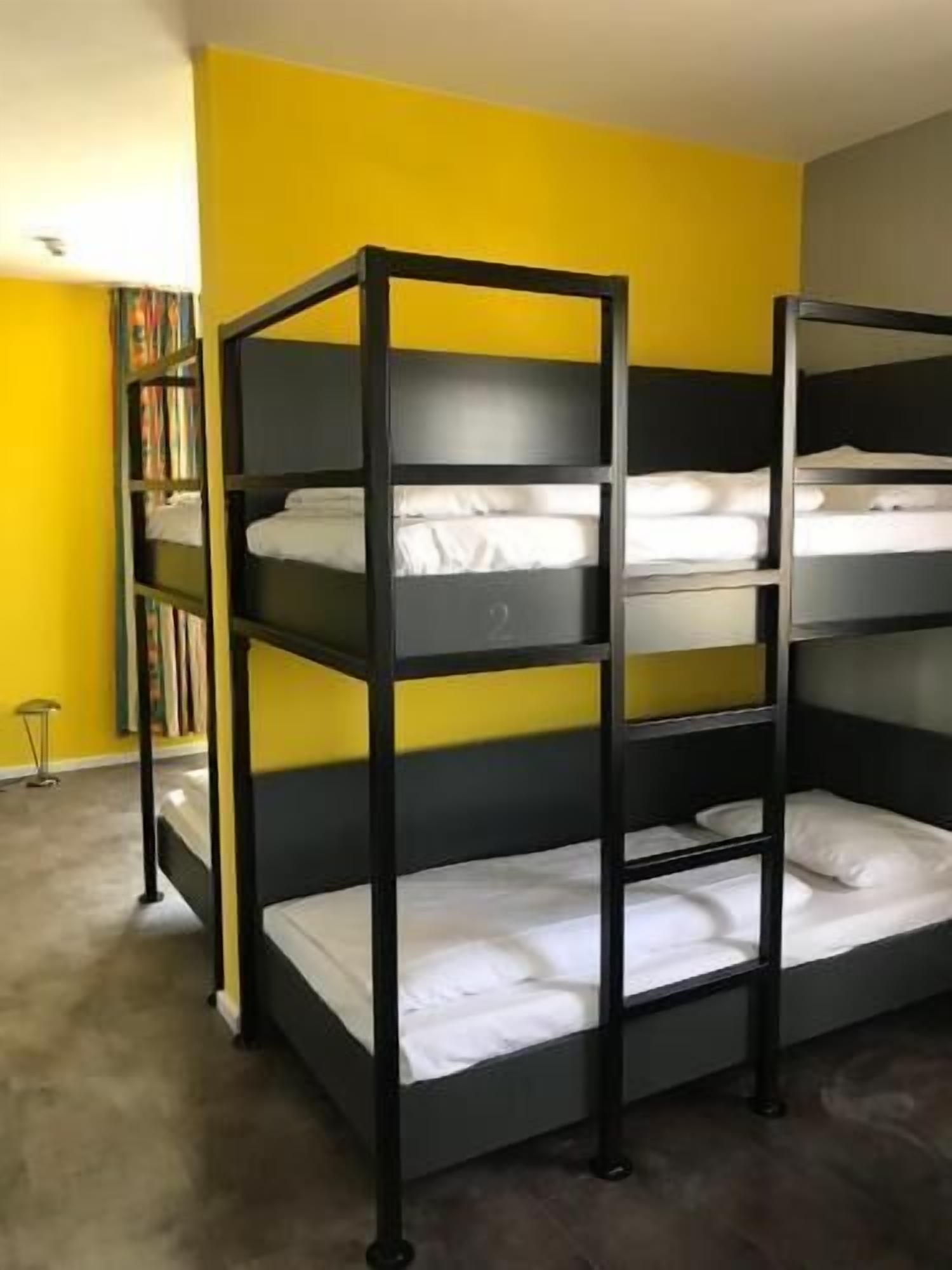 Premium bedding, desk, blackout drapes, soundproofing