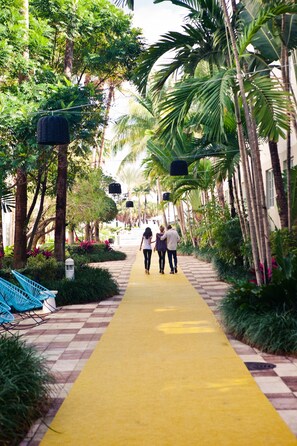 Courtyard view