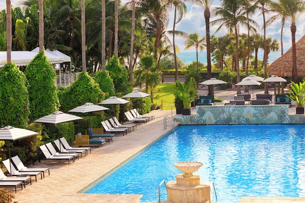 AuĂenpool, geöffnet von 08:00 Uhr bis 19:00 Uhr, Cabañas (gegen GebĂŒhr)