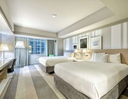 Egyptian cotton sheets, premium bedding, down comforters, in-room safe