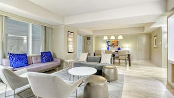 Suite, 1 trÚs grand lit (Luxury) | Draps en coton égyptien, literie de qualité supérieure