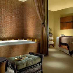 Couples treatment rooms, sauna, hot tub, steam room, body treatments