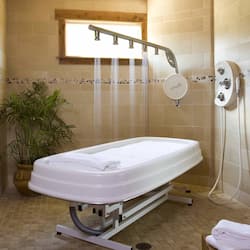 Couples treatment rooms, sauna, hot tub, steam room, body treatments