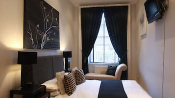 Habitación doble ejecutiva | Sábanas de algodón egipcio y ropa de cama de alta calidad