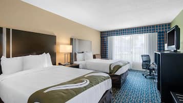 Premium bedding, in-room safe, desk, laptop workspace