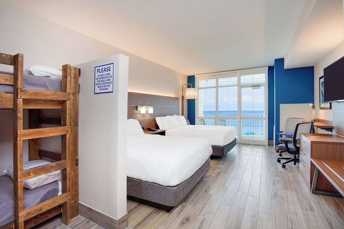 Pillow-top beds, in-room safe, desk, iron/ironing board