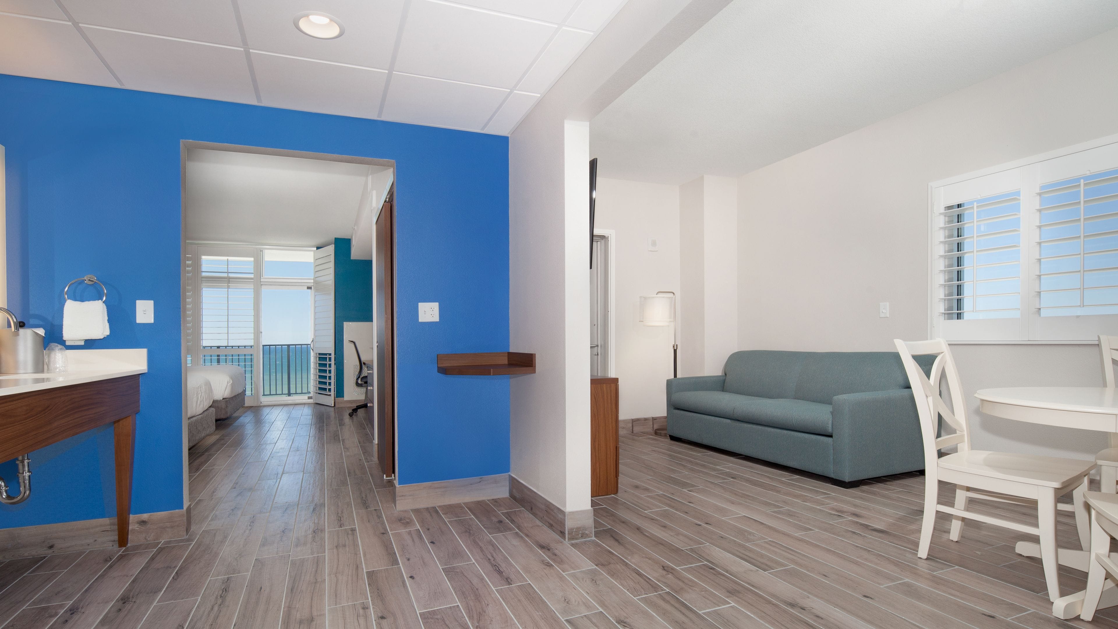 Pillowtop beds, in-room safe, desk, iron/ironing board