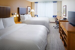 Literie hypoallergénique, coffres-forts dans les chambres, bureau