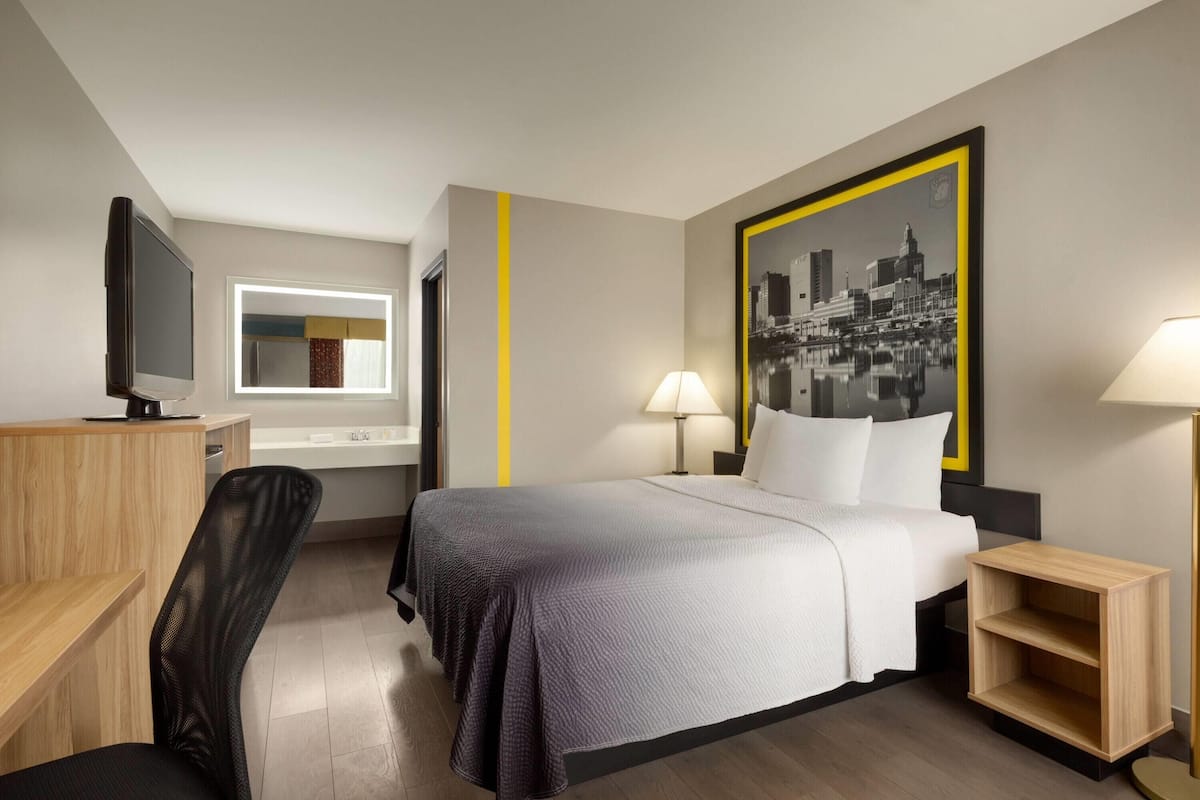Pillow-top beds, in-room safe, blackout curtains, iron/ironing board