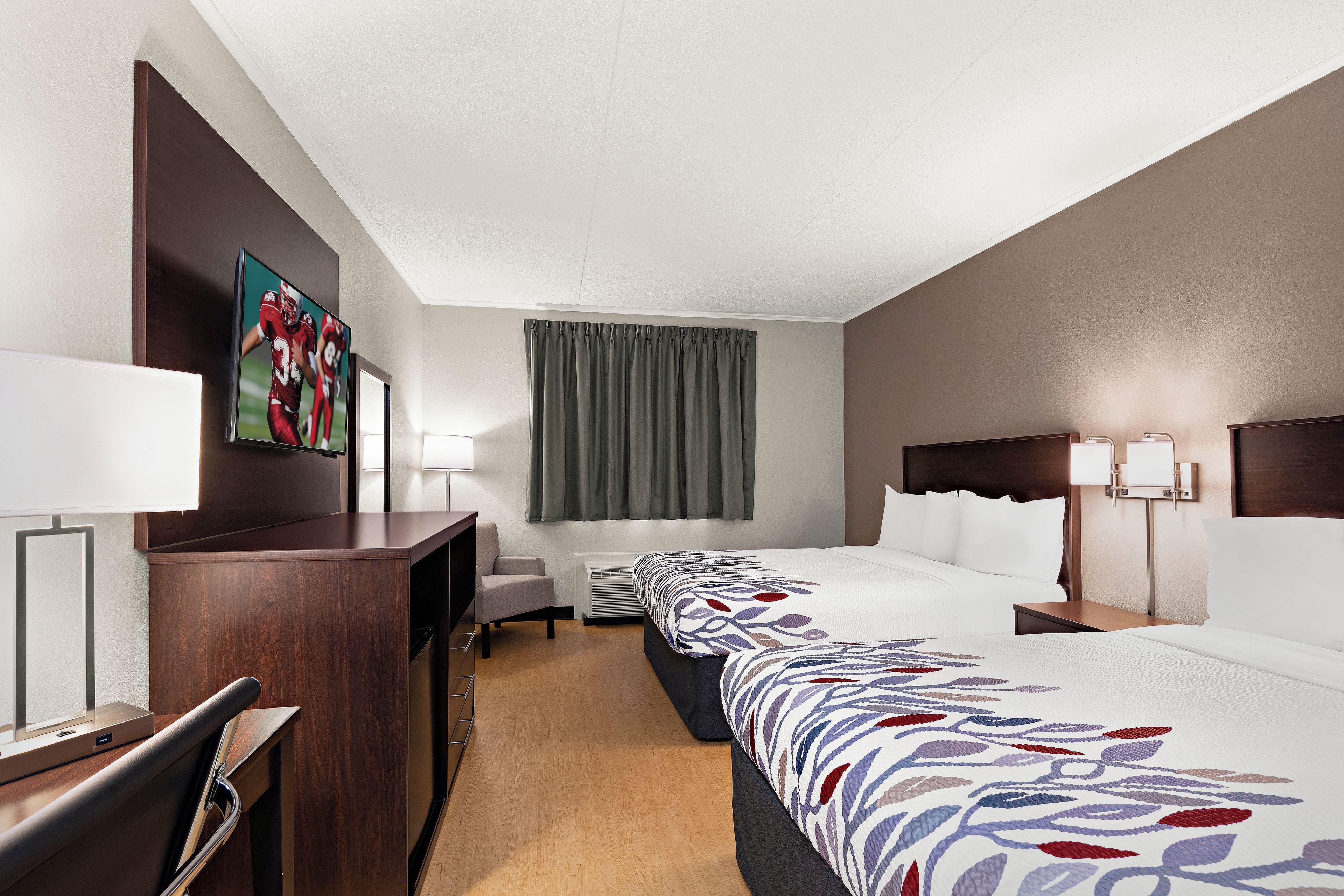Superior Room, 2 Queen Beds, Non Smoking | In-room safe, desk, laptop workspace, blackout drapes