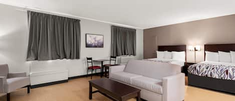 Suite, 2 Queen Beds, Non Smoking, Kitchenette