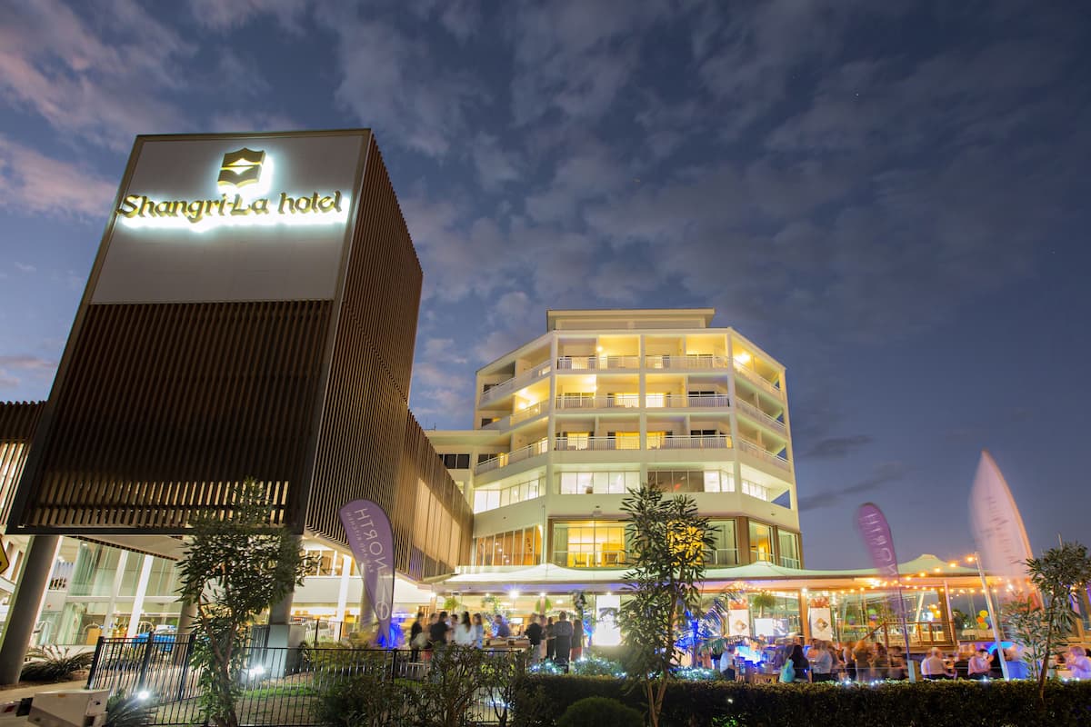 front of property – evening/night