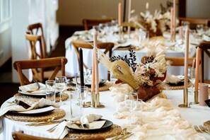 Indoor wedding