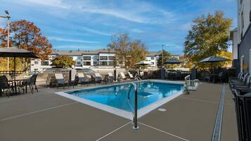 Seasonal outdoor pool