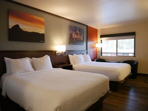 Superior Room, 2 Queen Beds, Non Smoking | In-room safe, iron/ironing board, free WiFi, bed sheets