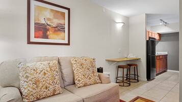 Desk, blackout curtains, rollaway beds, free WiFi