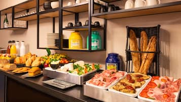 Desayuno buffet diario (EUR 20 por persona)