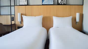 Literie de qualité supérieure, coffres-forts dans les chambres, bureau