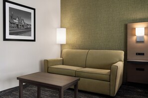 Phòng Suite, 1 giường cỡ king và sofa giường, không hút thuốc | Nệm có lớp đệm bông, két bảo mật tại phòng, bàn ủi/dụng cụ ủi quần áo 