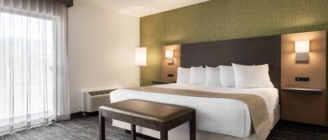 Pillowtop-Betten, Zimmersafe, Bügeleisen/Bügelbrett