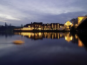 Front of property – evening/night