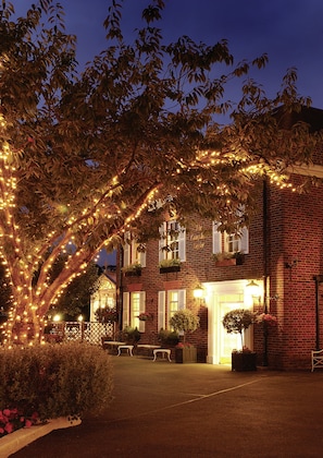 Front of property – evening/night
