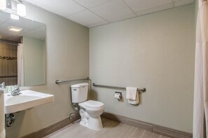 Accessible bathroom - Red Roof Inn & Suites Middleborough (Middleborough)