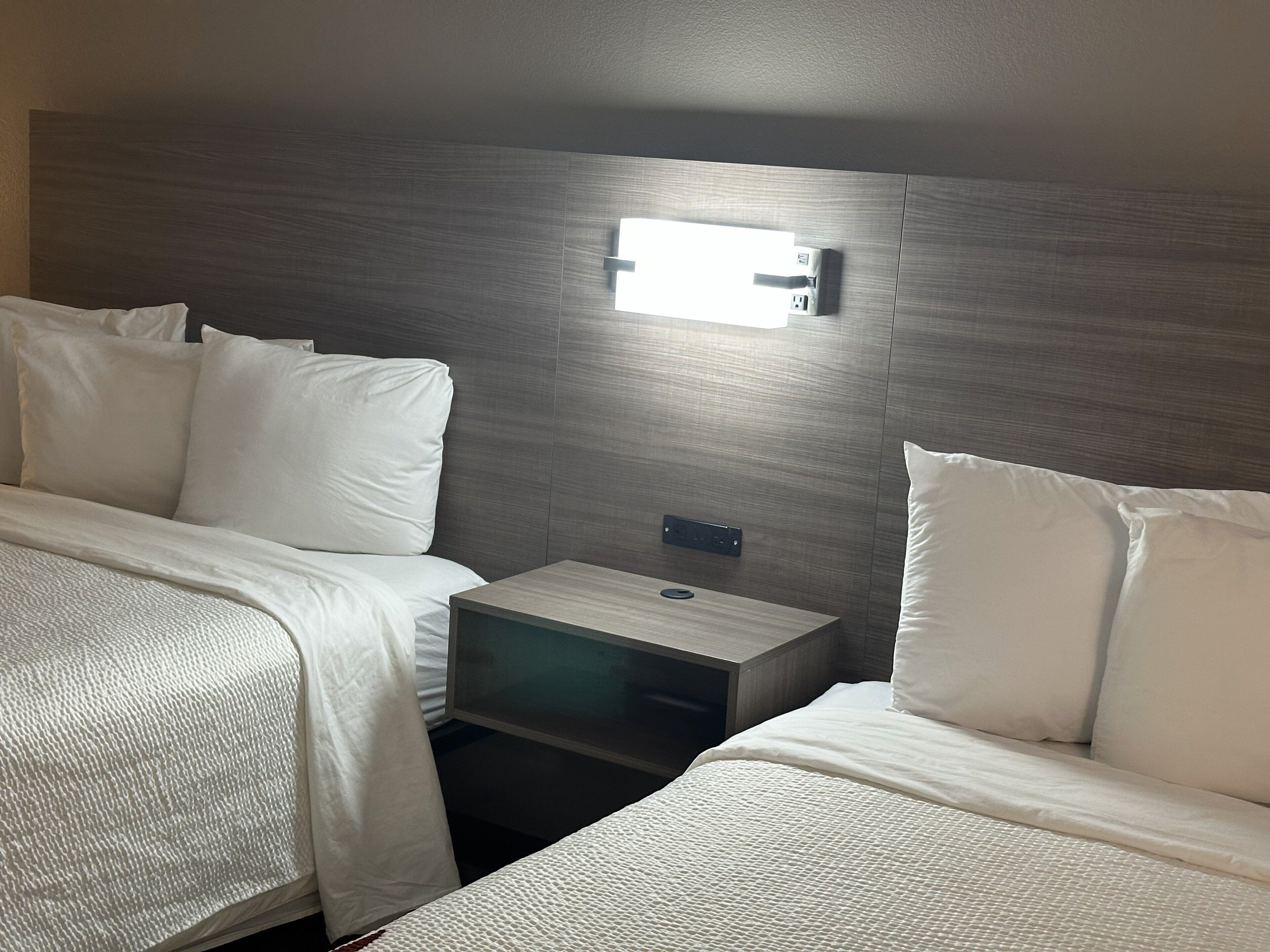 Desk, iron/ironing board, free WiFi, bed sheets