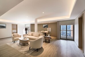 Suite, 2 Bedrooms, Non Smoking | Hypo-allergenic bedding, pillowtop beds, minibar, in-room safe - Sheraton Abu Dhabi Hotel & Resort (Abu Dhabi)