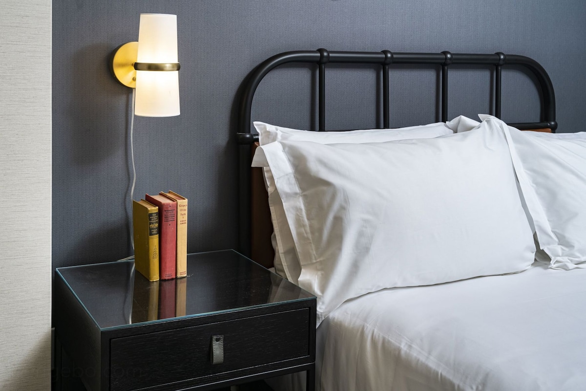 In-room safe, blackout drapes, iron/ironing board (on request)