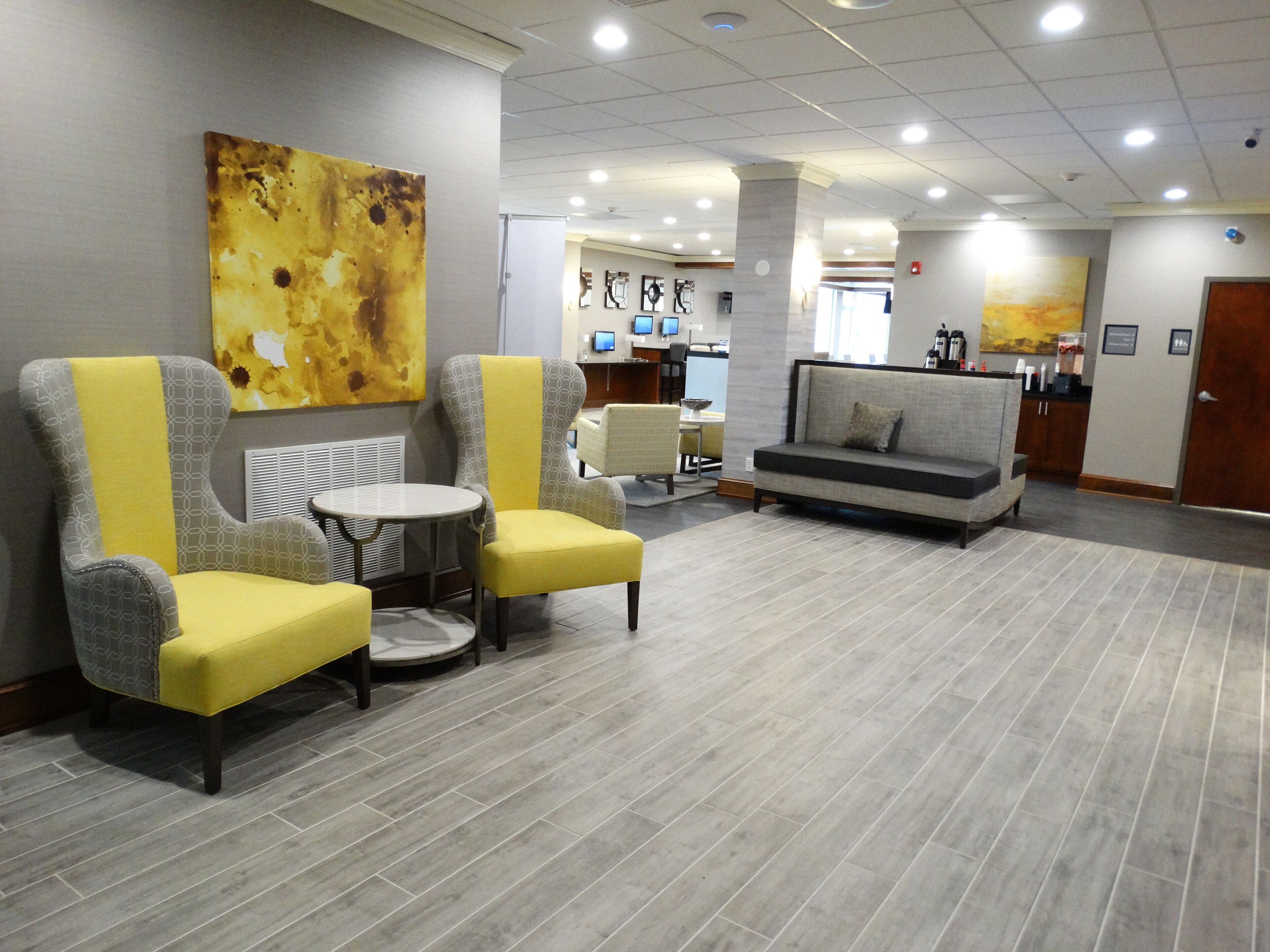 Lobby sitting area