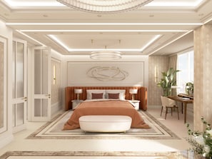 Pillowtop beds, minibar, in-room safe, desk