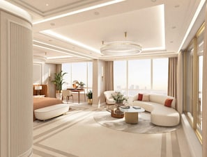 Pillowtop beds, minibar, in-room safe, desk