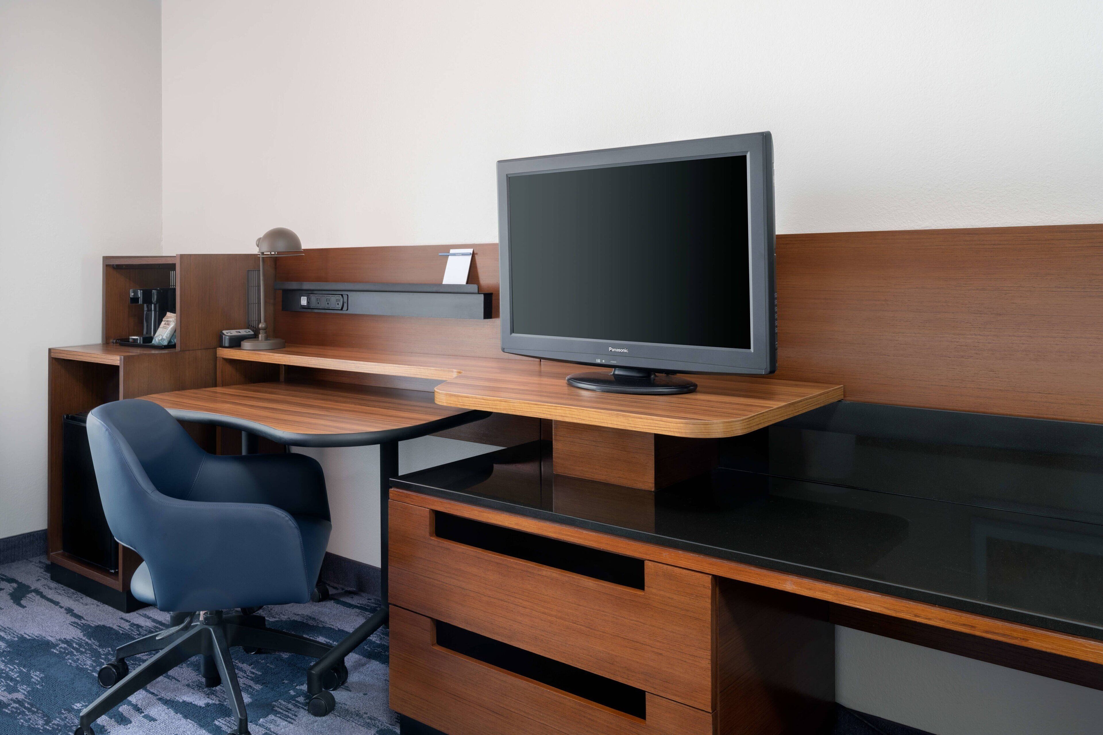 premium bedding, in-room safe, desk, blackout curtains