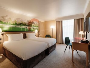 Standard Twin Room, 2 Twin Beds | Desk, iron/ironing board, free cribs/infant beds, free rollaway beds - Mercure Haydock Hotel (St Helens)